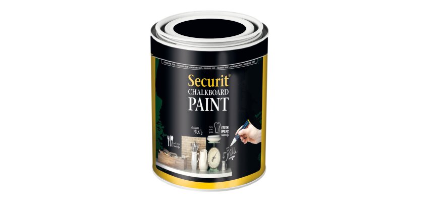 Pittura Lavagna - nero - 250 ml (5 mq) - Securit