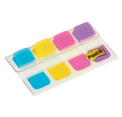 Segnapagina Post-it Index Strong Mini - 676-AYPV-EU - 15,8 x 38 mm - colori vivaci - Post-it - conf. 40 pezzi