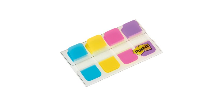 Segnapagina Post-it Index Strong Mini - 676-AYPV-EU - 15,8 x 38 mm - colori vivaci - Post-it - conf. 40 pezzi