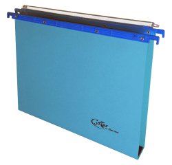 Cartella sospesa Joker - cassetto - interasse 39 cm - fondo U - 37 x 25 cm - blu - Bertesi