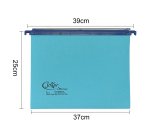 Cartella sospesa Joker - cassetto - interasse 39 cm - fondo U - 37 x 25 cm - blu - Bertesi