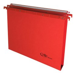 Cartella sospesa Joker - cassetto - interasse 39 cm - fondo U - 37 x 25 cm - rosso - Bertesi
