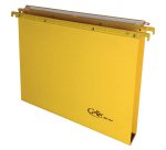 Cartella sospesa Joker - cassetto - interasse 39 cm - fondo U - 37 x 25 cm - giallo - Bertesi