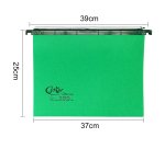Cartella sospesa Joker - cassetto - interasse 39 cm - fondo U  - 37 x 25 cm - verde - Bertesi