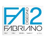 Album F2 - 24 x 33 cm - 10 fogli - 110 gr - liscio - punto metallico - Fabriano