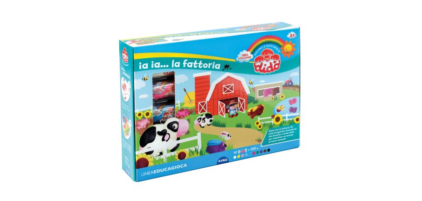 Didò Farm - 10 salsiciotti - con formine e scenario 3d - DiDò