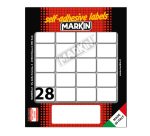 Etichette adesive - in carta - permanenti - 27 x 19 mm - 28 et/fg - 10 fogli - bianco - Markin
