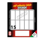 Markin X11033 self-adhesive label Rounded rectangle Permanent White 150 pc(s)