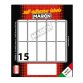 Etichette adesive - in carta - permanenti - 46 x 20 mm - 15 et/fg - 10 fogli - bianco - Markin