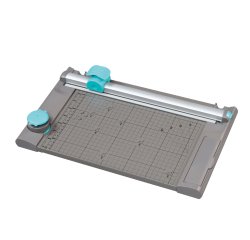Taglierina 3in1 a lama rotante 13939 - 6,5 x 25,6 x 42,5 cm - 330 mm (A4) - 10 fogli - grigio - Titanium