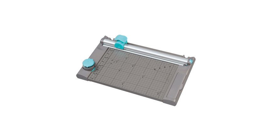 Taglierina 3in1 a lama rotante 13939 - 6,5 x 25,6 x 42,5 cm - 330 mm (A4) - 10 fogli - grigio - Titanium