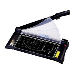 Taglierina a leva 3039 - con blocca lama - 69,8 x 21,3 x 26 cm - 455 mm (A3) - 10 fogli - nero - Titanium