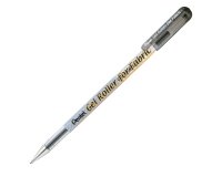 Gel Roller per tessuto - punta 1,00mm - nero - inchiostro permanente  - Pentel