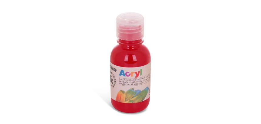 Colori Acryl - 125ml - rosso carminio - Primo