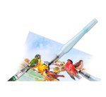 Pennello Aquash Water Brush con serbatoio - 10ml - punta media - Pentel