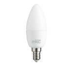 Lampada - Led - candela - 5,5W - E14 - 3000K - luce bianca calda - MKC
