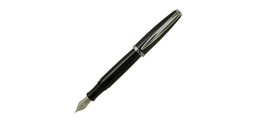 Penna stilografica Aldo Domani - punta M - nero - Monteverde