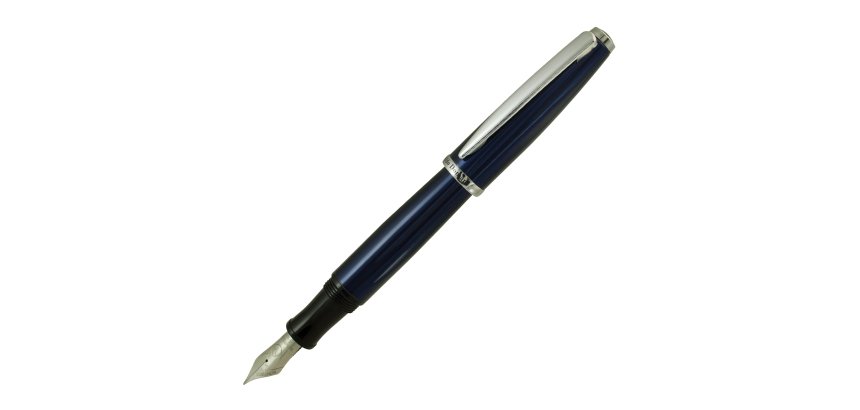 Penna stilografica Aldo Domani - punta M - blu - Monteverde