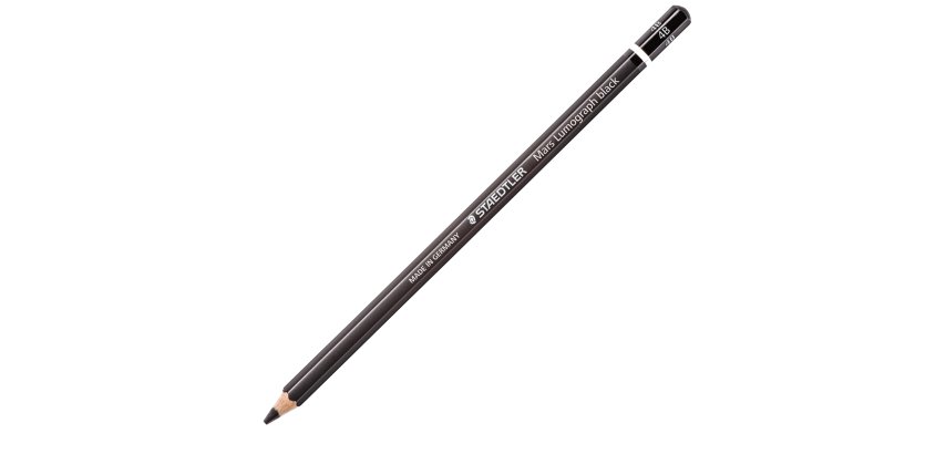 Matita di grafite tipo carboncino Mars Lumograph Black - gradazione 4B - Staedtler
