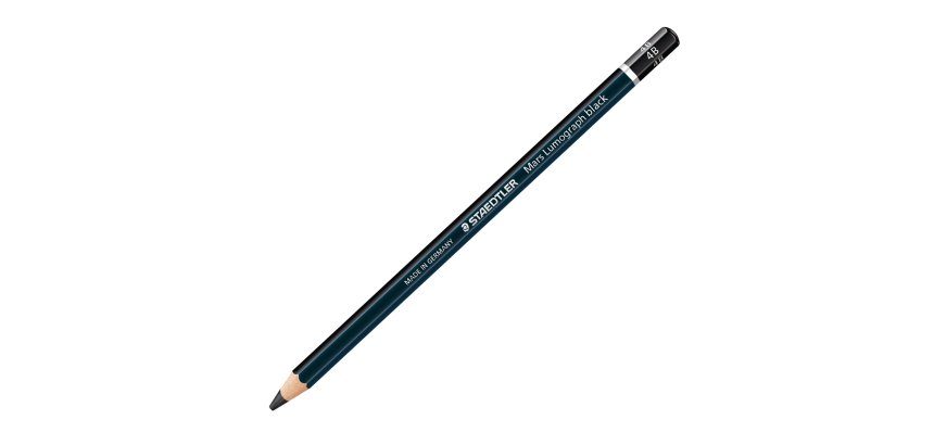 Matita di grafite tipo carboncino Mars Lumograph Black - gradazione 4B - Staedtler