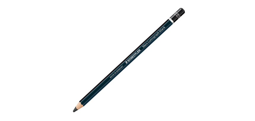 Matita di grafite tipo carboncino Mars Lumograph Black - gradazione 6B - Staedtler