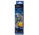 Matita di grafite tipo carboncino Mars Lumograph Black - gradazione 8B - Staedtleri