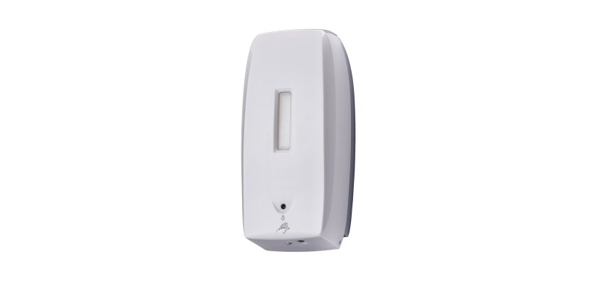 Dispenser sapone automatico Basica - capacità 0,5 L - bianco - Medial