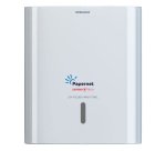 Distributore asciugamani piegati a Z/W Hi-Tech - 29 x 10,8 x 33,6 cm - bianco - Papernet