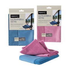 Panno Ultrafibra Vetri - microfibra - 40x40 cm - Perfetto
