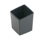 Mini cestino Coffee Point - 10x7,9x7,9 cm - ABS - nero - Durable
