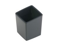 Mini cestino Coffee Point - 10x7,9x7,9 cm - ABS - nero - Durable