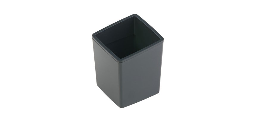 Mini cestino Coffee Point - 10x7,9x7,9 cm - ABS - nero - Durable