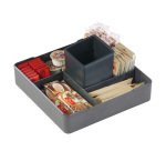 Mini cestino Coffee Point - 10x7,9x7,9 cm - ABS - nero - Durable