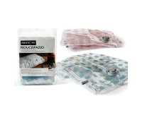 Sacco Riducispazio - chiusura con zip e valvola - 80x120 cm - PPL - trasparente - Perfetto - conf. 1 pezzo