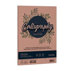 Carta Calligraphy Nature Crush  - A4 - 250 gr - mandorla - Favini - conf. 50 fogli