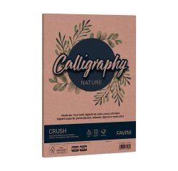 Carta Calligraphy Nature Crush - A4 - 120 gr - mandorla - Favini - conf. 50 fogli