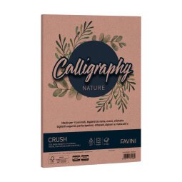 Carta Calligraphy Nature - A4 - 120 gr - mandorla - Favini - conf. 50 fogli