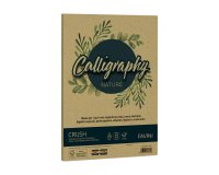 Carta Calligraphy Nature Crush - A4 - 120 gr - verde oliva - Favini - conf. 50 fogli