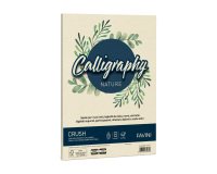 Carta Calligraphy Nature Crush - A4 - 100 gr - giallo agrumi - Favini - conf. 50 fogli