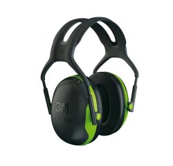 Cuffia protettiva Peltor X1A - SNR 27 dB - verde/nero - 3M