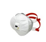 Mascherina 8835+ Premium FFP3 - con valvola - monouso - 3M - scatola da 5 pezzi