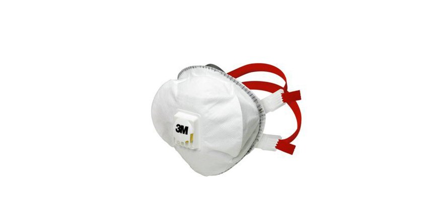 Mascherina 8835+ Premium FFP3 - con valvola - monouso - 3M - scatola da 5 pezzi