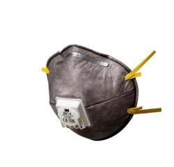 Mascherina 9914 - con carboni attivi - monouso - filtro FFP1 - 3M - conf. 10 pezzi