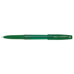 Penna a sfera Supergrip G con cappuccio  - punta 1,0mm - verde - Pilot