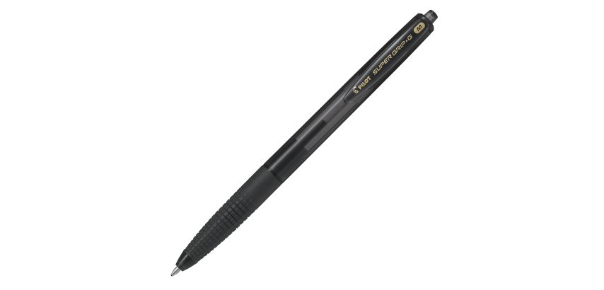 Penna a scatto Supergrip G  - punta 1,0mm - nero - Pilot