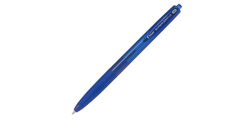 Penna a scatto Supergrip G  - punta 1,0mm - blu - Pilot