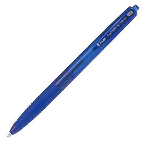 Penna a scatto Supergrip G  - punta 1,0mm - blu - Pilot