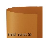 Cartoncino Bristol Color - 50 x 70 cm - 200 gr - arancio 56 - Favini - conf. 25 pezzi