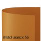 Cartoncino Bristol Color - 50 x 70 cm - 200 gr - arancio 56 - Favini - conf. 25 pezzi