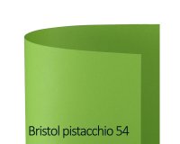 Cartoncino Bristol Color - 50 x 70 cm - 200 gr - pistacchio 54 - Favini - conf. 25 pezzi